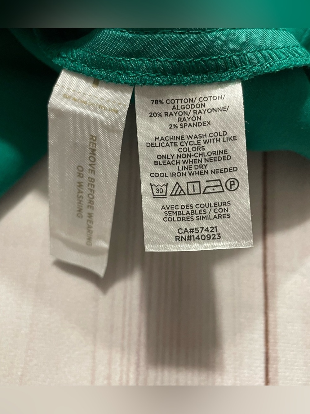 LOFT The Riviera Chino Shorts Women's 0 Green 4" Inseam Cotton Khaki Preppy Chic - Picture 11 of 12